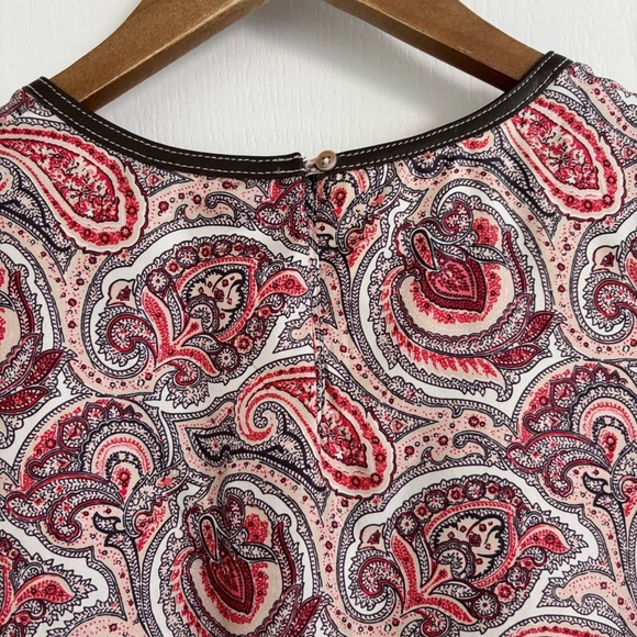 Massimo Dutti Dress Silk Paisley Shift - Picture 7 of 11